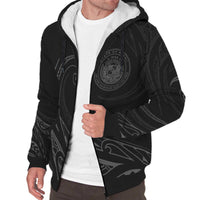Hawaii Sherpa Hoodie - Frida Style - Gray - Polynesian Pride