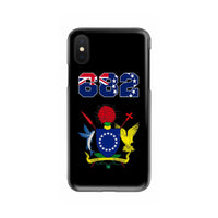 Cook Islands Phone Case - Coat of Arm Code - Polynesian Pride
