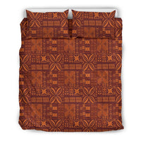 Hawaiian Traditional Aboriginal Pattern Polynesian Bedding Set Art - Polynesian Pride