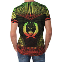 Pohnpei Unisex T Shirt Pohnpei Polynesian Chief Reggae Version - Polynesian Pride