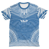 Yap T Shirt Yap Polynesian Chief BLue Version - Polynesian Pride