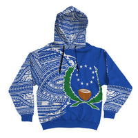 Pohnpei Hoodie Micronesia Patterns With Coat of Arms - Polynesian Pride