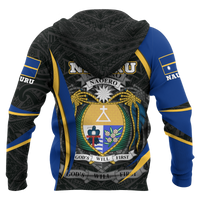 Nauru Polynesian Hoodie Nauru Spirit (Original) - Polynesian Pride