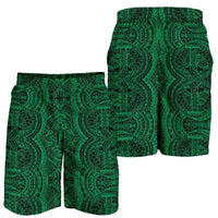 Polynesian Symmetry Green Men's Short Men's Shorts Green - Polynesian Pride