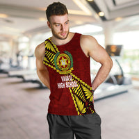 Tonga Vava'u High School Tongan Patterns Men Tank Top - LT12 - Polynesian Pride