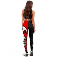 Aotearoa Silver Fern Maori Legging - Polynesian Pride