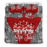 Tonga Rugby Ikale Tahi Sipi Tau Bedding Set - LT2 - Polynesian Pride