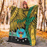 Papua New Guinea Hela Province Polynesian Blanket - Tribal Wave Tattoo - Polynesian Pride