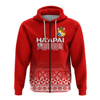 Custom Tonga Haapai Zip Hoodie Tongan Pattern LT12 - Polynesian Pride