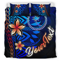 Chuuk Custom Personalised Bedding Set - Vintage Tribal Mountain - Polynesian Pride