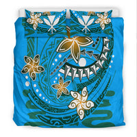 Hawaii Bedding Set - Spring Style Blue Color - Polynesian Pride