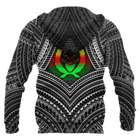Pohnpei Polynesian Hoodie Pohnpei Flag Reggae Color - Polynesian Pride