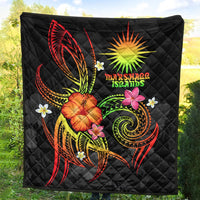 Marshall Islands Polynesian Premium Quilt - Legend of Marshall Islands (Reggae) - Polynesian Pride