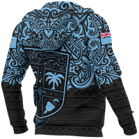 Fiji Polynesian Hoodie (Zip up) Pride of Fiji - Polynesian Pride