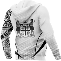 Fiji Hoodie Fiji Flag Polynesian Tattoo Special - Polynesian Pride