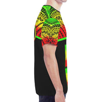 Chuuk States New All Over Print T Shirt Chuuk Love & F S M Seal Reggae Version - Polynesian Pride