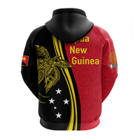 Papua New Guinea Independence Anniversary Polynesian Tribal Hoodie LT12 - Polynesian Pride