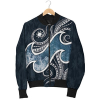 The Philippines Men's Bomber Jacket - Ocean Style - Polynesian Pride