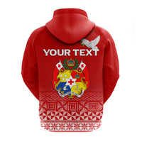 Custom Tonga Eua Hoodie Tongan Pattern LT12 - Polynesian Pride