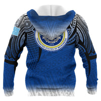 Federated States of Micronesia Zip up Hoodie Tattoo Pattern - Polynesian Pride