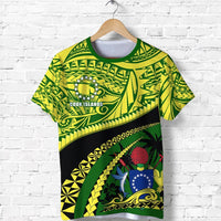 Cook Islands T Shirt Polynesian Tattoo Unisex Black - Polynesian Pride