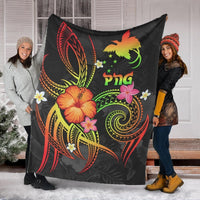 Papua New Guinea Polynesian Premium Blanket - Legend of Papua New Guinea (Reggae) - Polynesian Pride
