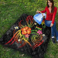 Papua New Guinea Polynesian Premium Quilt - Legend of Papua New Guinea (Reggae) - Polynesian Pride