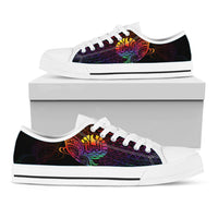 Tahiti Low Top Shoes - Butterfly Polynesian Style - Polynesian Pride