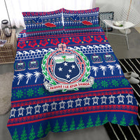 Samoa Christmas Bedding Set - Ugly Christmas - LT12 - Polynesian Pride