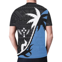 Kosrae T Shirt Kosrae FLag Coconut Tree K4 - Polynesian Pride