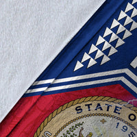 Seal of Hawaii Premium Blanket Kakau Polynesian - Thunder Style LT4 - Polynesian Pride