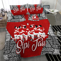 Tonga Rugby Ikale Tahi Sipi Tau Bedding Set - LT2 - Polynesian Pride