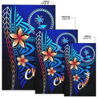 Chuuk Area Rug - Vintage Tribal Mountain - Polynesian Pride