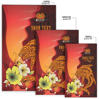 Papua New Guinea Custom Personalised Area Rugs - Tribal Tuna Fish - Polynesian Pride