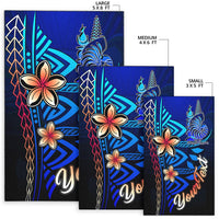 New Caledonia Custom Personalised Area Rug - Vintage Tribal Mountain - Polynesian Pride