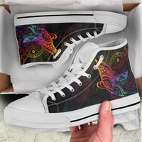 Marshall Islands High Top - Butterfly Polynesian Style - Polynesian Pride