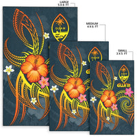 Guam Polynesian Area Rug - Legend of Guam (Blue) - Polynesian Pride