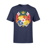 Tonga T Shirt Tonga Coat of Arm - Polynesian Pride