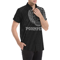 Pohnpei in My Heart - Tattoo Style Shirt - A79 - Polynesian Pride