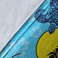 New Caledonia Custom Personalised Premium Blanket - Tropical Style - Polynesian Pride