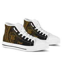 Niue High Top Shoes - Wings Style - Polynesian Pride