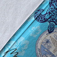 Marshall Islands Premium Blanket - Tropical Style - Polynesian Pride