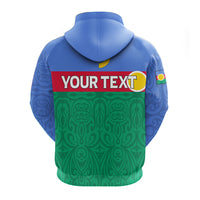 Custom Vanuatu Shefa Province Hoodie Flag Style LT12 - Polynesian Pride