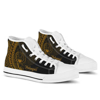 Pohnpei High Top Shoes - Wings Style - Polynesian Pride