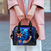 Hawaii Shoulder Handbag - Vintage Tribal Mountain - Polynesian Pride