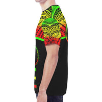 Chuuk States New All Over Print T Shirt Chuuk Love & F S M Seal Reggae Version - Polynesian Pride