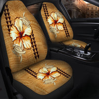 Hawaiian Vintage Hibiscus Car Seat Covers AH - Polynesian Pride