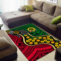 Vanuatu Mix Aboriginal Area Rug LT6 - Polynesian Pride