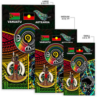 Vanuatu Mix Maori And Aboriginal Area Rug LT6 - Polynesian Pride