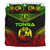 Tonga Polynesian Chief Duvet Cover Set - Reggae Version - Polynesian Pride